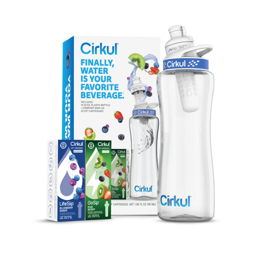 32oz. Plastic Bottle Starter Kit - Classic Sip Style