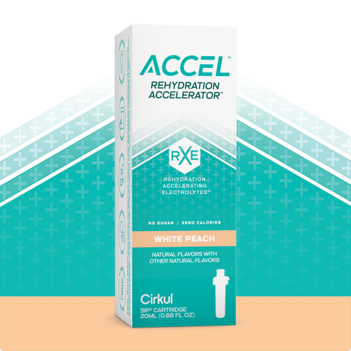 Accel White Peach