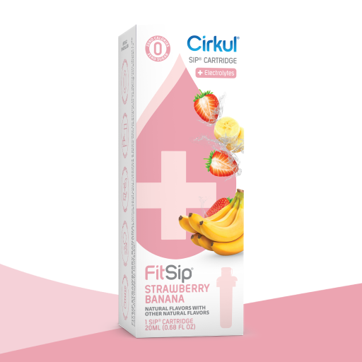 FitSip Strawberry Banana - Modern Style Ready